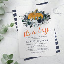 Recherche de rustic fall baby shower invitations Floral