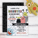 Recherche de monster baby invitations Monstre