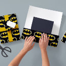 Recherche de batman papier cadeau Logo