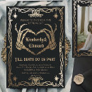 Recherche de elegant halloween mariage invitations Vintage