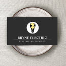 Recherche de services électriques cartes visite Entrepreneur électrique