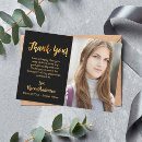 Recherche de merci party invitations Noir et or