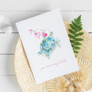 Recherche de coeurs turquoise vœux cartes Aquarelle