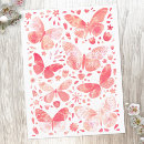 Recherche de motif aquarelle cartes postales Papillon