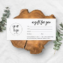 Recherche de modèles entreprise chèques cadeaux Modifiable