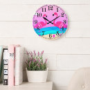 Recherche de rose flamant horloges Plage