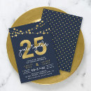 Recherche de string lights invitations Bleu