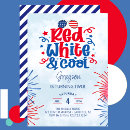 Recherche de red white anniversaire invitations Patriotique
