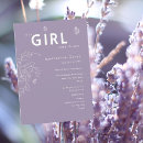 Recherche de papillon baby shower fille invitations C'est une fille