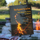 Recherche de joie invitations Feu de camp