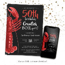 Recherche de crawfish boil invitations Rouge