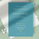 Recherche de bleu turquoise mariage invitations Couple
