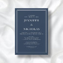 Recherche de marine invitations Bleu et blanc