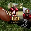 Recherche de football graduation invitations Moderne