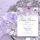 Recherche de lavender baby shower fille invitations Violet