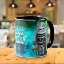 Recherche de sci fi tasses Robot