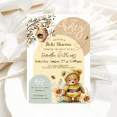 Recherche de abeille de miel invitations Moderne