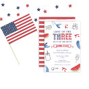 Recherche de americain invitations Patriotique