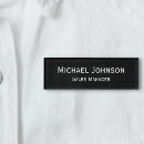 Recherche de badge identification Noir
