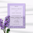 Recherche de girly mariage invitations Parties scintillant