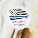 Recherche de forces autocollants Police