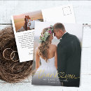 Recherche de remerciements mariage cartes postales Calligraphie