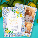 Recherche de faire part bleu mariage invitations Agrumes