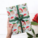 Recherche de trou papier cadeau Chapeau santa