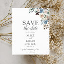 Recherche de dusty blue wedding save the dates Chic boho