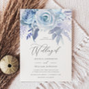 Recherche de dusty blue mariage invitations Moderne