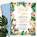 Recherche de lion 11x14 invitations Jungle