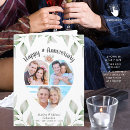 Recherche de vert anniversaire de mariage cartes Aquarelle