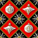 Recherche de motif de harlequin papier cadeau Rétro