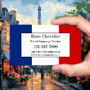 Recherche de professeur de langues cartes visite Enseignant