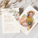 Recherche de terracotta bridal shower invitations Floral
