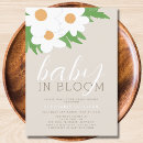 Recherche de fleurs stylisées invitations Moderne