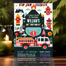 Recherche de fire truck invitations Enfants