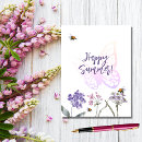 Recherche de fleurs lilas cartes postales Papillon