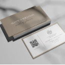 Recherche de elegant simple cartes visite Professions administratives