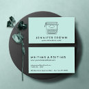 Recherche de machine écrire vintage cartes visite Écriture