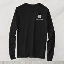 Recherche de qui double logo tshirts Noir