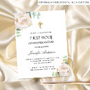 Recherche de verticales 11x14 petite communion invitations Floral