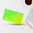 Recherche de vert jaune cartes visite Customer