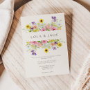 Recherche de fleurs de champ invitations Boho