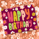 Recherche de lettres fleuries Anniversaire
