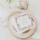 Recherche de roses romantiques serviettes Mariés
