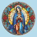 Recherche de vierge autocollants Vitrail