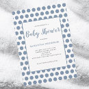 Recherche de point polka invitations Minimaliste