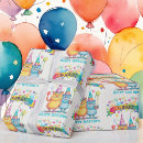 Recherche de anniversaire monstre papier cadeau Bleu
