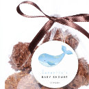 Recherche de baby shower de baleine autocollants Aquarelle